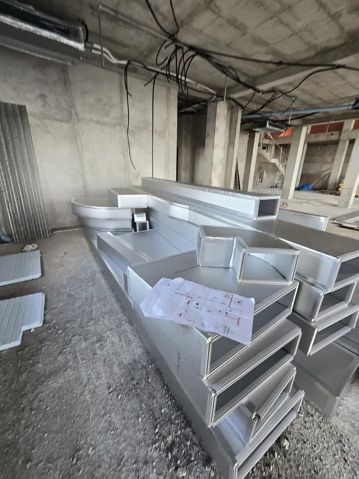Prefabricated Ductwork Sections