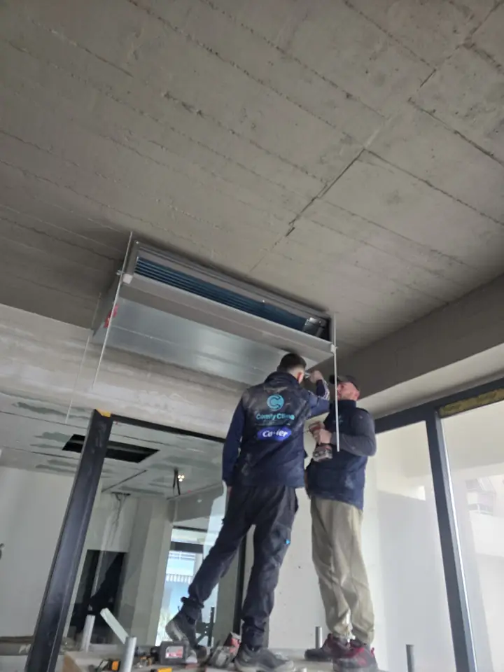 Ducted Fan Coil Installation
